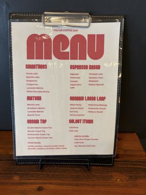 Menu photo 3 Pruvia Coffee Bar Gardena, CA Menu photo 3 Pruvia Coffee Bar Gardena, CA