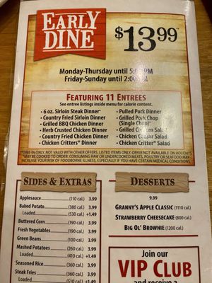Menu photo 1 Texas Roadhouse Menifee, CA Menu photo 1 Texas Roadhouse Menifee, CA