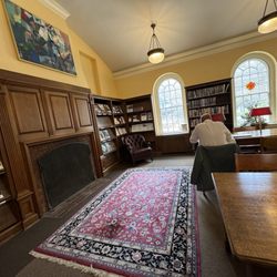 Katonah Village Library - Cute area to work that's old office vibe