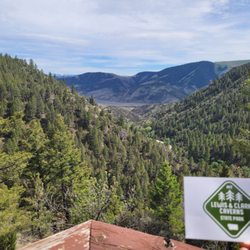 Lewis & Clark Caverns State Park - the only turnout vista at LCC SP