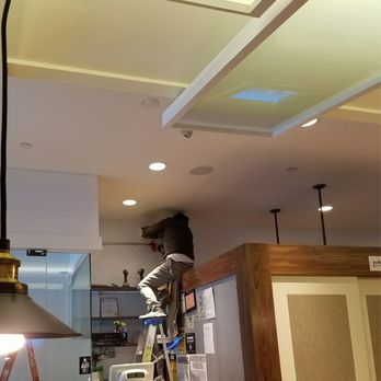 Dongwon Sushi & Tuna - They were fixing the light while we dining in. Pretty dusty - Sushi Bars Near Me - Flushing, New York Dongwon Sushi & Tuna - They were fixing the light while we dining in. Pretty dusty - Sushi Bars Near Me - Flushing, New York