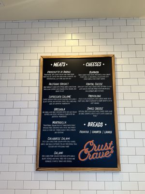 Menu photo 1 Crust & Crave Los Angeles, CA Menu photo 1 Crust & Crave Los Angeles, CA