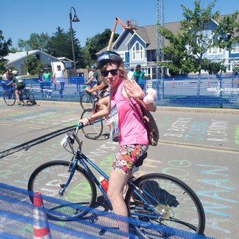Ride For Roswell - My finsh line picture, im sure my mom was proud - Community Service/Non-Profit Near Me - Buffalo, New York