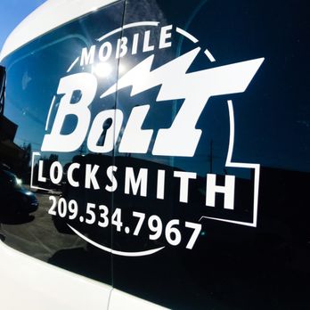 Bolt Mobile Locksmith - New logos on our van. Looking sharp to let people know who's coming to help them. - Keys & Locksmiths Near Me