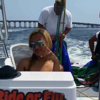 Gilligan's Watersports - My niece became captain for ten minutes - Boating Near Me - Destin, Florida Gilligan's Watersports - My niece became captain for ten minutes - Boating Near Me - Destin, Florida