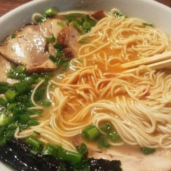 Cagami Ramen - Tonkotsu Chasu ramen with chicken instead of pork, extra noodles and spicy paste added - Ramen Near Me - Camarillo, California