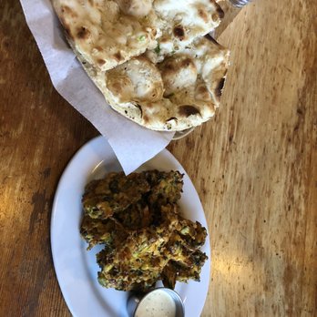 Sherpa Cafe - Pakora and garlic naan - Indian Near Me - Crested Butte, Colorado