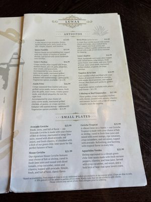 Menu photo 8 Lunas Bar and Grill San Gabriel, CA