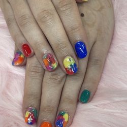 Joy Nails & Spa - Hybrid Gel -- Summer nails