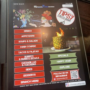 Tipsy Taco - Cool digital menu - Mexican Near Me - Scarsdale, New York Tipsy Taco - Cool digital menu - Mexican Near Me - Scarsdale, New York