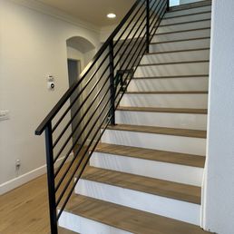New stair rail