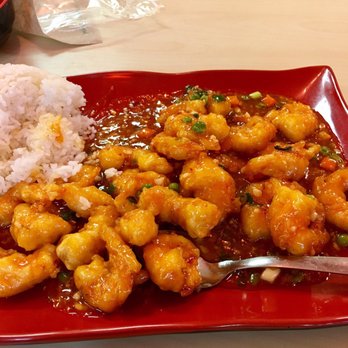 Two Sticks Cafe - Hot garlic sauce with fried shrimp. Tasty!!!! - Asian Fusion Near Me - Westminster, Colorado Two Sticks Cafe - Hot garlic sauce with fried shrimp. Tasty!!!! - Asian Fusion Near Me - Westminster, Colorado