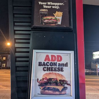 Burger King - Drive-thru order area - Burgers Near Me - Toronto, Ontario