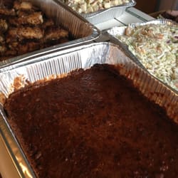 Scooters BBQ & Catering - Chicken, potato salad, cole slaw & beans