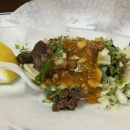 Taco de cabeza