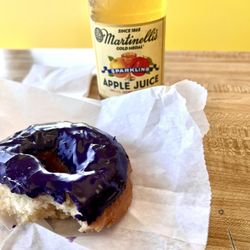 Colorado Donuts - Organic Plain Cake Donut with Deep Purple icing