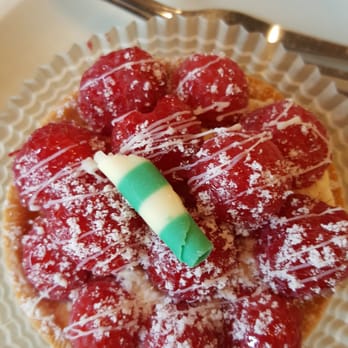 Belle Pastry - Raspberry tartlet. Mmmmmm.....! - Cafes Near Me - Bellevue, Washington