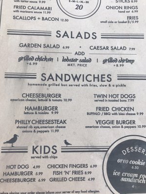 Menu photo 6 The Sand Bar West Dennis, MA Menu photo 6 The Sand Bar West Dennis, MA