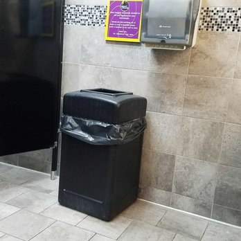 Planet Fitness - Which genius thought putting the massive trash bin in front of the one handicap bathroom stall was a brilliant idea? - Gyms Near Me - Brooklyn Park, Minnesota Planet Fitness - Which genius thought putting the massive trash bin in front of the one handicap bathroom stall was a brilliant idea? - Gyms Near Me - Brooklyn Park, Minnesota