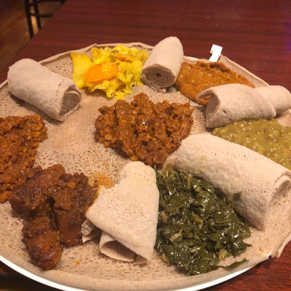 Tabor Ethiopian Restaurant - Veggie Combo 7 - Ethiopian Near Me - Baltimore, Maryland Tabor Ethiopian Restaurant - Veggie Combo 7 - Ethiopian Near Me - Baltimore, Maryland