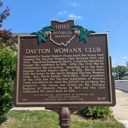 The Dayton Woman's Club Historical Marker