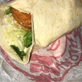 Wendy's - Spicy chicken wrap - Burgers Near Me - Ft.Worth, Texas