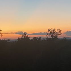 Hudson Hills Golf Course - Sunset from the terrace