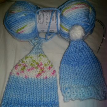 Fun with Fiber - More preemie hats with yarn from this store. - Knitting Supplies Near Me - Farmington Hills, Michigan Fun with Fiber - More preemie hats with yarn from this store. - Knitting Supplies Near Me - Farmington Hills, Michigan