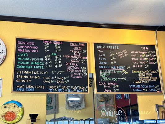 Menu photo 4 Sabino's Coffee San Leandro, CA