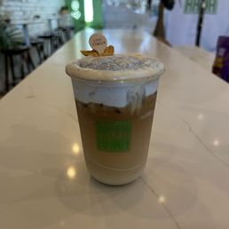 Lava Salted Caramel Kona Coffee Latte