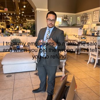 Ashley Store - Dishonest manager - Furniture Stores Near Me - Fresno, California
