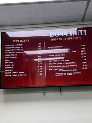 Menu photo 2 Dosa Hutt Flushing, NY