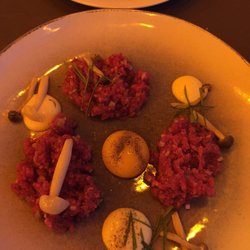 Krew i Woda - Delicious Tartare with surprising lovage