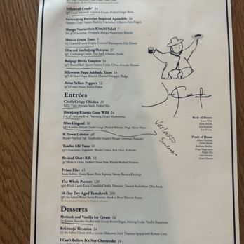 Choi's - Menu - Wine Bars Near Me - San Diego, California