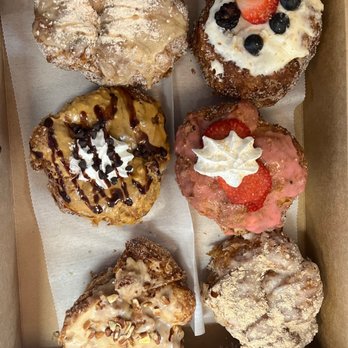 Parlor Doughnuts - A sampling of the goods! Yummy - Coffee & Tea Near Me - Panama City Beach, Florida