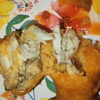 Peter's Seafood - Fried crabs that I broke away from the major crust. - Seafood Markets Near Me - Portsmouth, Virginia