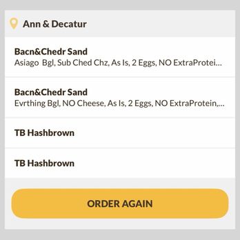 Einstein Bros. Bagels - My order that says 2 eggs - Breakfast & Brunch Near Me - North Las Vegas, Nevada