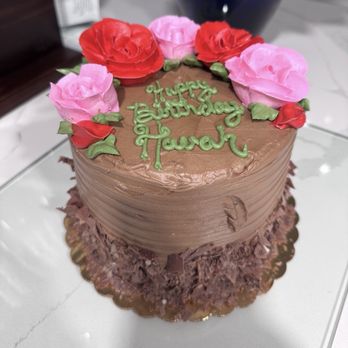Thomas Cake Shop - Yes that's a finger swipe in the cake, sorry not sorry That would be me I have to  try the frosting - Bakeries Near Me - Troy, Michigan