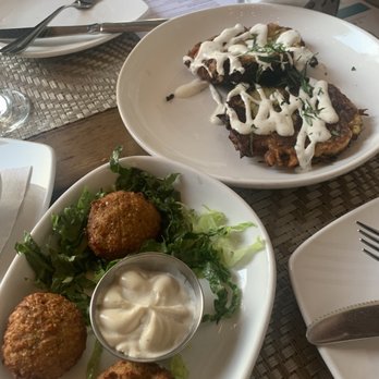 Truva - Zucchini Pancake Falafel - Turkish Near Me - Atlanta, Georgia Truva - Zucchini Pancake Falafel - Turkish Near Me - Atlanta, Georgia