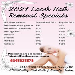 Strawberry Hill Hair & Beauty Salon laser center