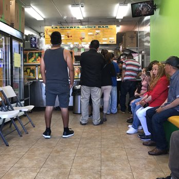La Huerta Juice Bar - It's a packed house on Sunday. Always a long wait but worth it! - Mexican Near Me - Oxnard, California