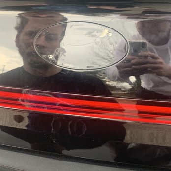 Carmeleon Skins - bubbling underneath the badge- and paint scratches from where he tried to remove the badge. - Auto Customization Near Me - Reynoldsburg, Ohio Carmeleon Skins - bubbling underneath the badge- and paint scratches from where he tried to remove the badge. - Auto Customization Near Me - Reynoldsburg, Ohio