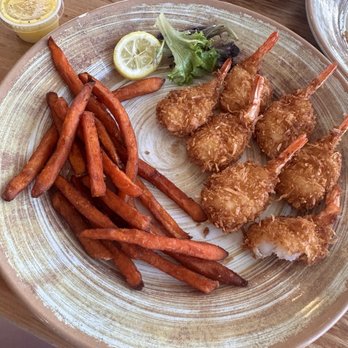 Pier 220 - Coconut Shrimp Platter - Seafood Near Me - Titusville, Florida