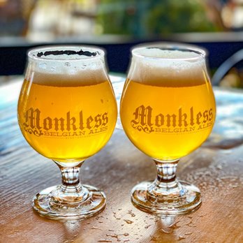 Monkless Belgian Ales - Hazy Day in Brussels X2. Like Belgians? Hazies? IPA's? Then you're in luck, this was delicious - Belgian Near Me - Bend, Oregon Monkless Belgian Ales - Hazy Day in Brussels X2. Like Belgians? Hazies? IPA's? Then you're in luck, this was delicious - Belgian Near Me - Bend, Oregon