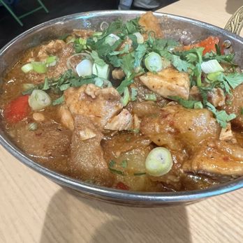 Jun Bistro - Spicy Potato Pot Chicken - Chinese Near Me - Milpitas, California