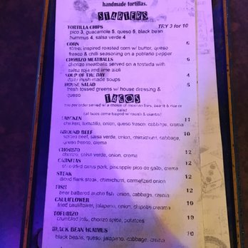 Garage Taco Bar - Mexican Near Me - Binghamton, New York