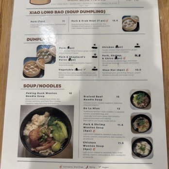 Linglon - Menu front - Chinese Near Me - Denver, Colorado