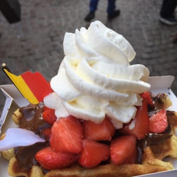 Chez Albert - Delicious waffle - Waffles Near Me - Bruges, VWV