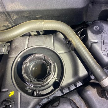 RSW Euro - Overfilled coolant. It's supposed to be several inches down, between two indicator levels. - Auto Repair Near Me - Green Brook Township, New Jersey RSW Euro - Overfilled coolant. It's supposed to be several inches down, between two indicator levels. - Auto Repair Near Me - Green Brook Township, New Jersey
