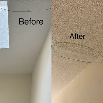 All Pro Finishes - Tam made my ceiling texture even less uniform than before and never issued a refund. - Painters Near Me - Irvine, California